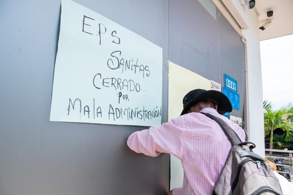 Resistencia civil frente al empeoramiento del sistema de salud. Fotografía de Jesús Ochoa. 